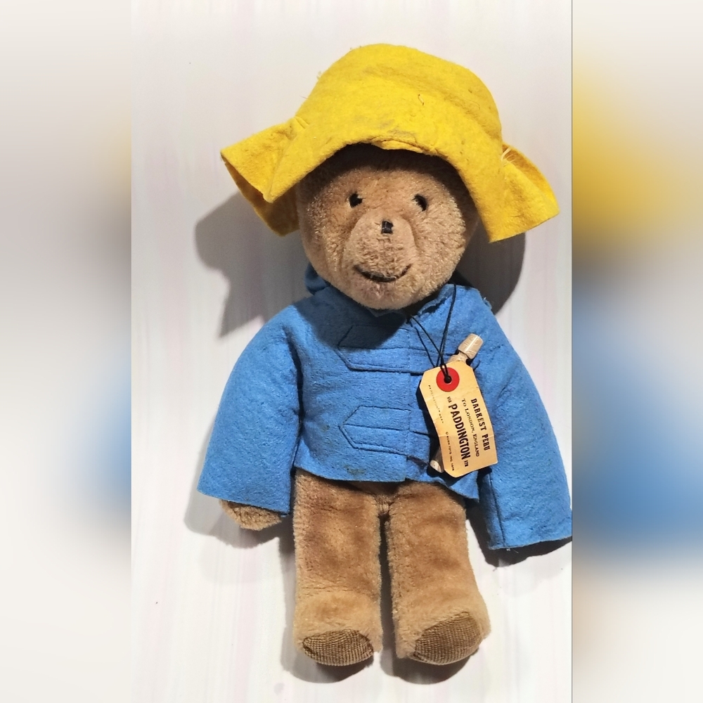 Paddington Bear 1978 Vintage Stuffed Animal